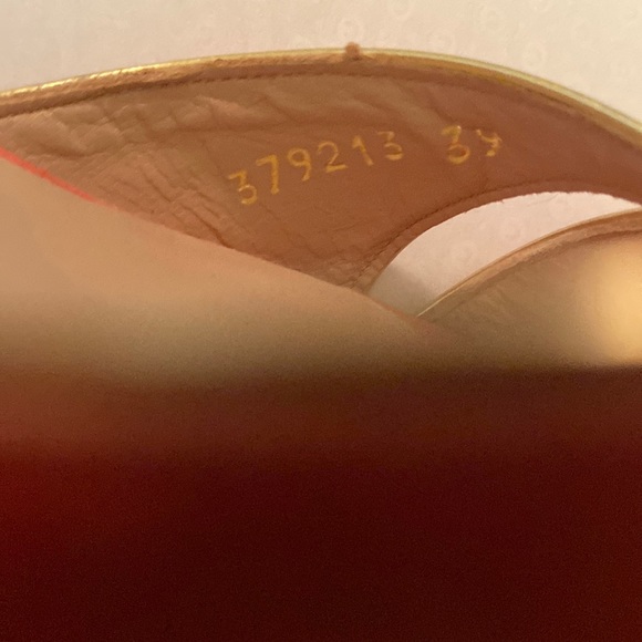 LN Pura Lopez Suede Coral Pink Metallic Slip-on Kitten Heel Sandals - 39 - 8.5 - Picture 13 of 14